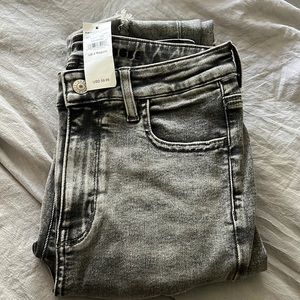 American Eagle Washed Grey Jeans